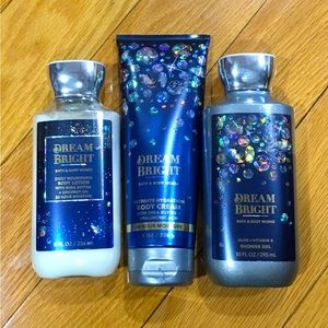 NWT Bath & Body Works Dream Bright 3 Piece Set